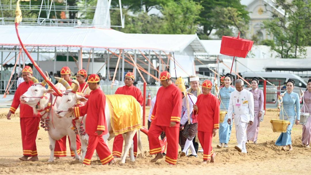 กระทรวงเกษตรฯ จัดการซ้อมใหญ่ งานพระราชพิธีพืชมงคลจรดพระนังคัลแรกนาขวัญ ปี 2569