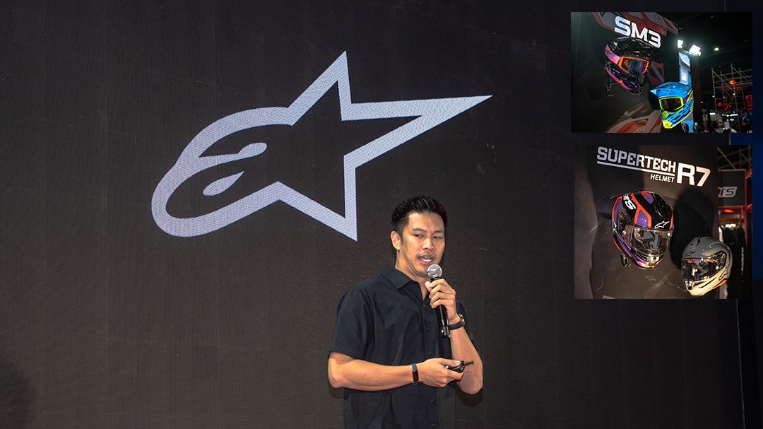 Alpinestars  เผยโฉม Supertech R7 และ SM3 ครั้งแรกในประเทศไทย