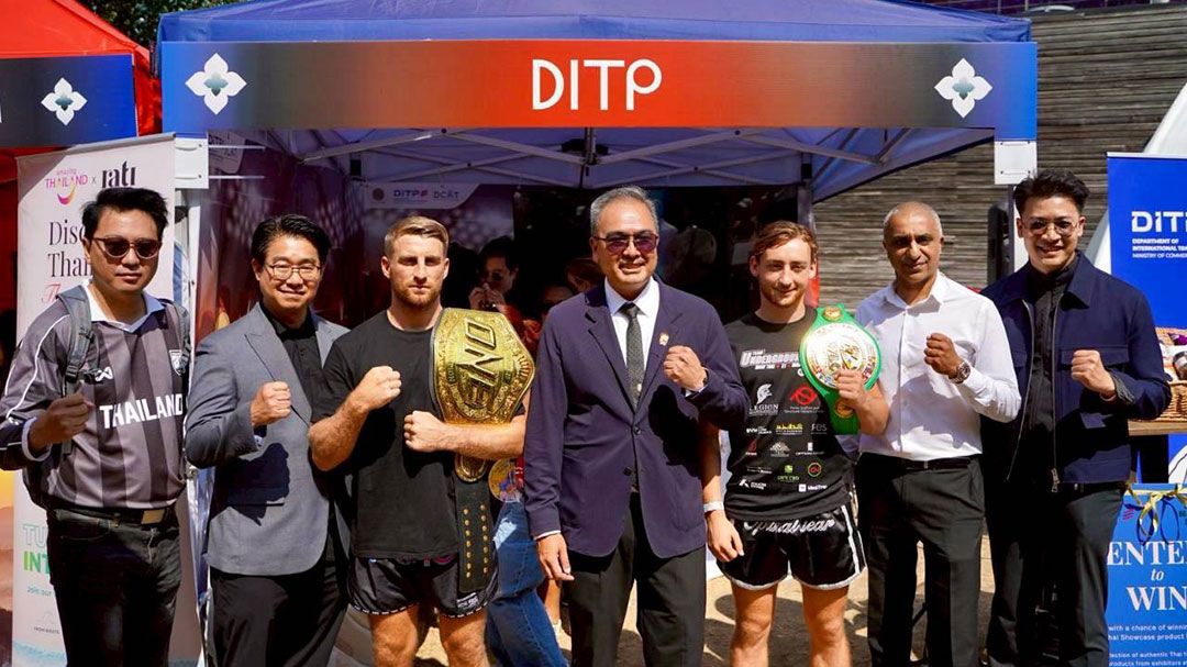 DITP เปิดเวทีโปรโมท Soft Power มวยไทยในสหราชอาณาจักร