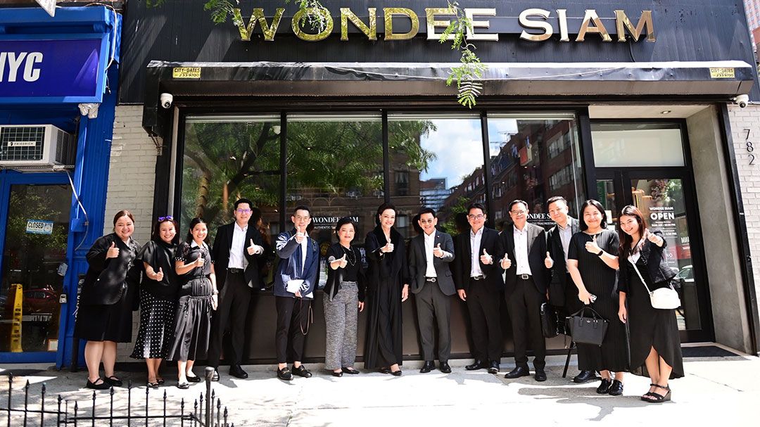 ‘ศุภจี’ เยี่ยมร้าน ‘Wondee Siam’ กลางนิวยอร์ก ชู Thai SELECT การันตีคุณภาพอาหารไทย