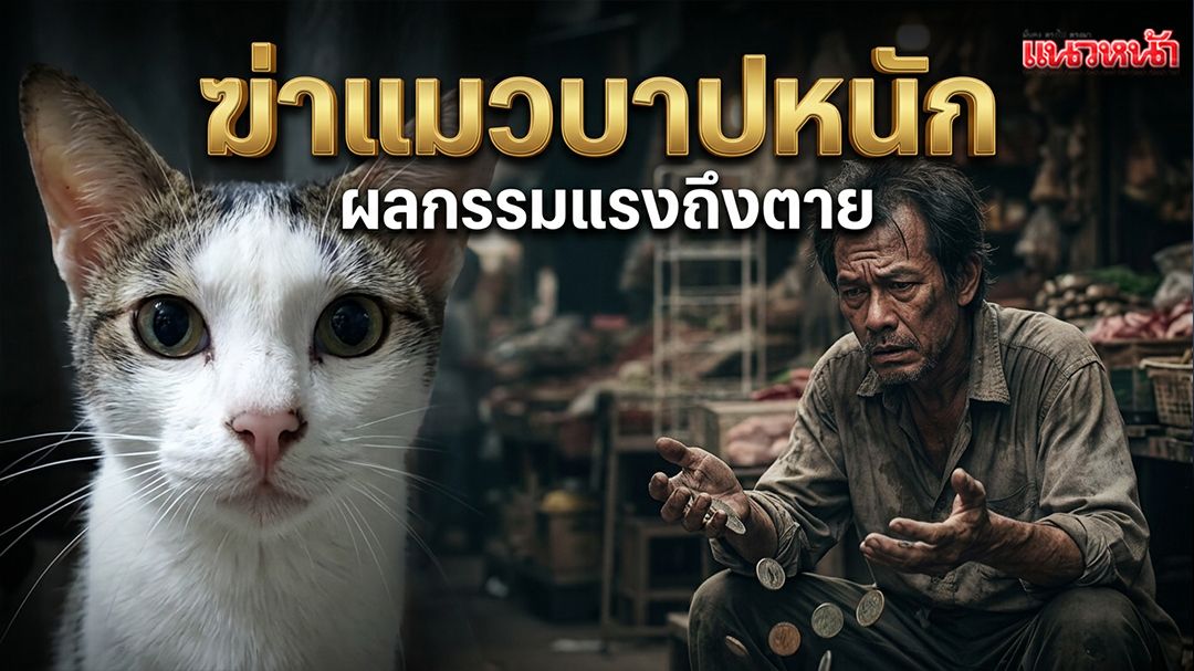\'ฆ่าแมวบาปหนา\' ผลกรรมแรง-ขัดลาภทำมาค้าขายไม่ขึ้น